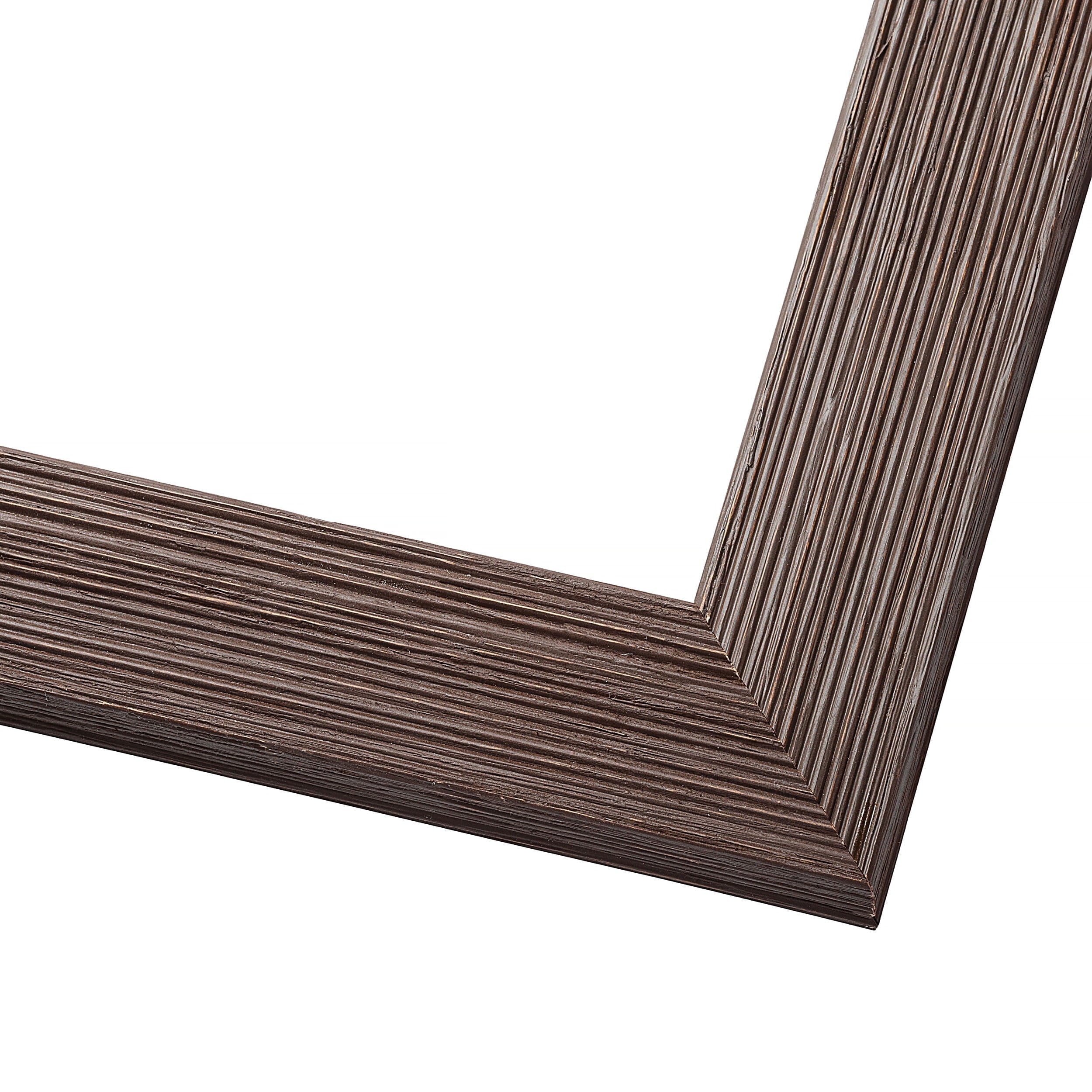 40x28 Bronze Brown Real Wood Picture Frame Width 1.25 inches | Interior Frame Depth 0.75 inches |