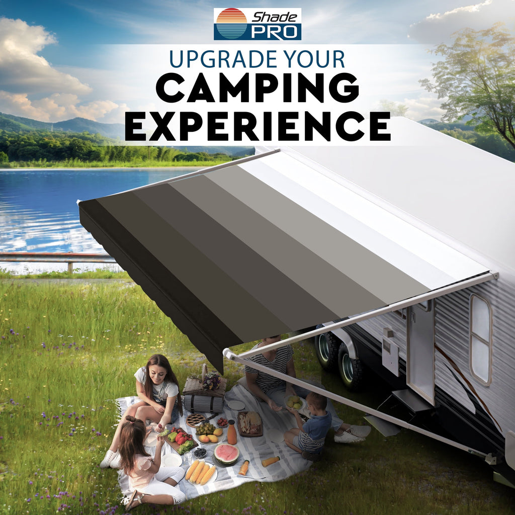 ShadePro Heavy Duty Vinyl RV Awning Fabric Replacement