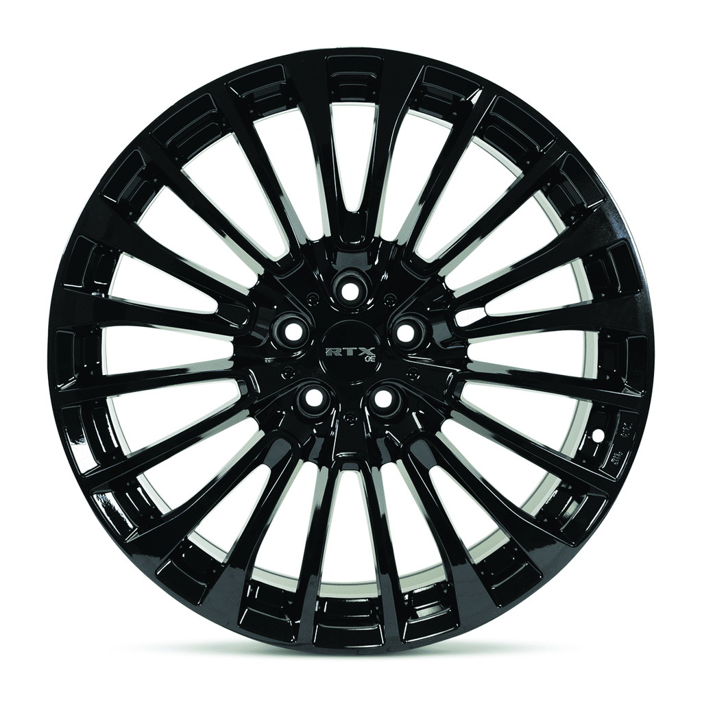 RTX Borna 20x8.5 5x112 ET35 CB66.6 Gloss Black Wheel