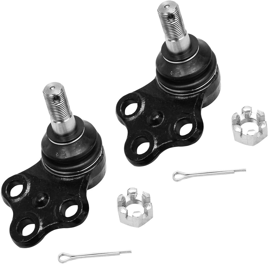 Detroit Axle - 14pc Front Lower Control Arms Ball joints Tierods Sway Bars Replacement for Nissan Pathfinder Infiniti QX4 Fits select: 2003-2004 NISSAN PATHFINDER LE/SE