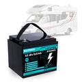12v 50ah Lithium Iron Phosphate Battery 12v LiFePO4 Battery for Home Back-up Boat