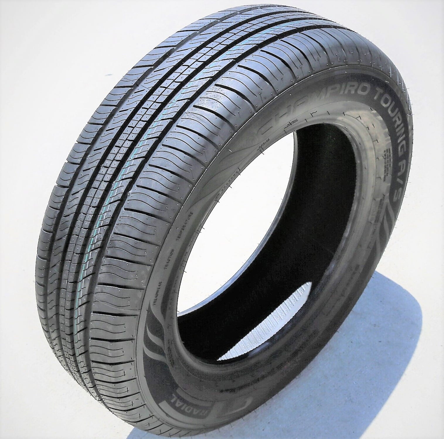 Set of 4 (FOUR) GT Radial Champiro Touring A/S 205/65R16 95H All Season Tires Fits: 2016-21 Chevrolet Malibu L, 2013-17 Honda Accord LX