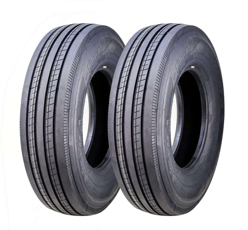 2 GREMAX All Steel Heavy Duty Premium Trailer Radial Tire-ST235/80R16 235/80/16 235/80-16 130/126M LR H 16-Ply