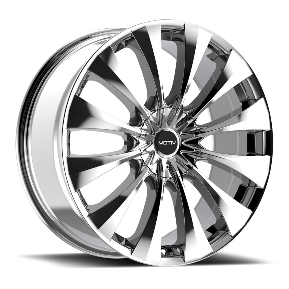 20x8.5 Motiv 436C Chrome Plated Wheel 5x4.5 (40mm)