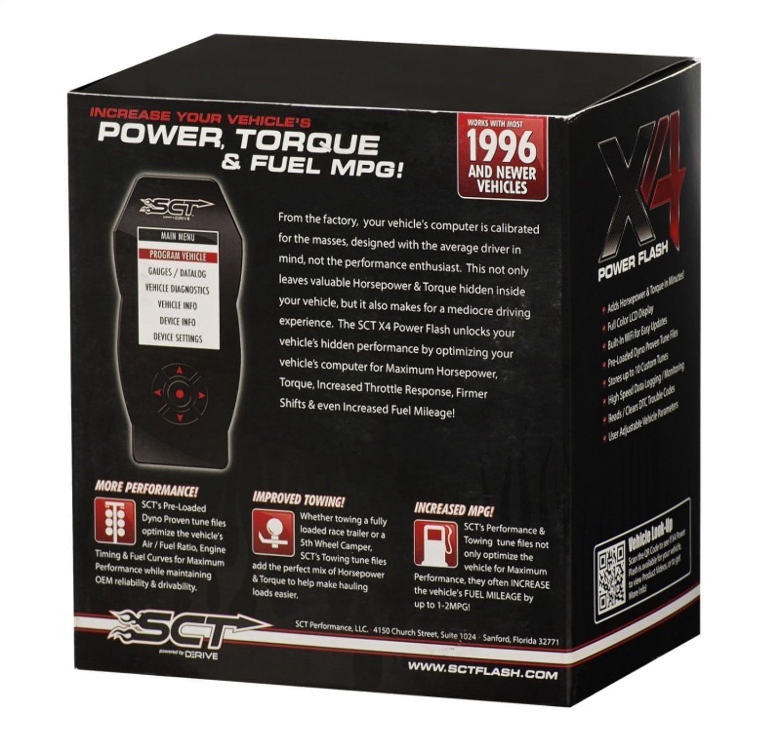 SCT X4 Performance Programmer 7215 - X4 Dodge/Chrystler/ Jeep, Tuner
