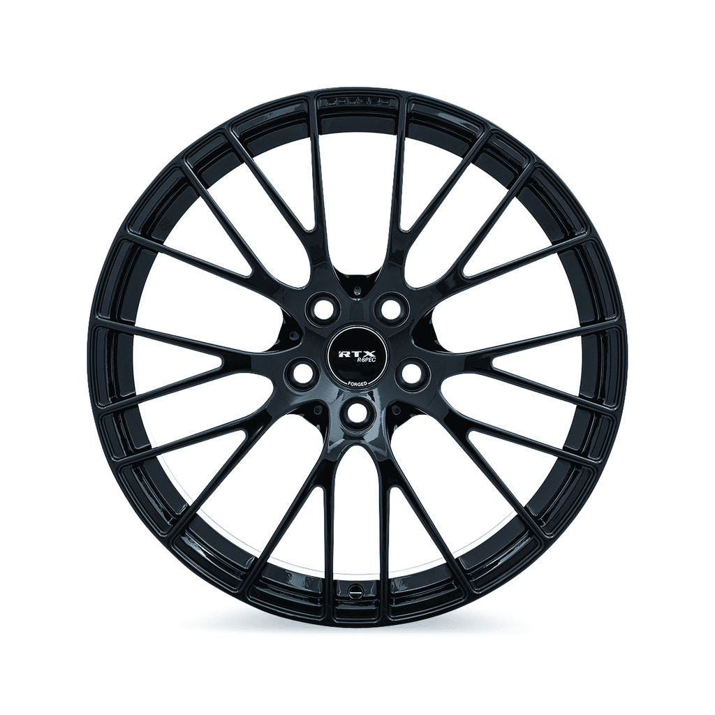 RTX RS04F 19x8.5 5x114.3 ET35 CB71-64.1 Gloss Black Wheel