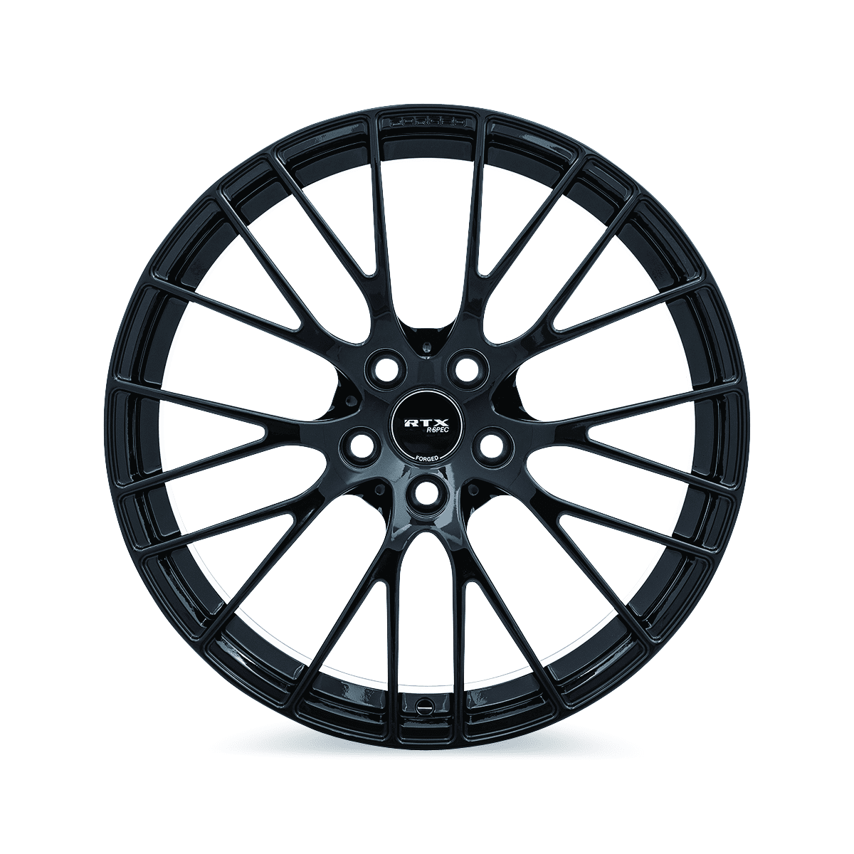 RTX RS04F 19x8.5 5x114.3 ET35 CB71-64.1 Gloss Black Wheel