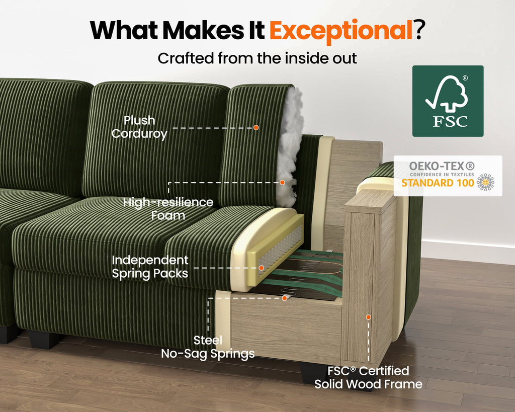 CHIC HOUSE Pull Out Sofa Bed Couch Queen Size with Mattress USB, Convertible Sleeper Sofa Loveseat for Small Spaces RV, Corduroy Pull Out Couch Bed for Living Room with Cup Holders LED Lights, Beige
