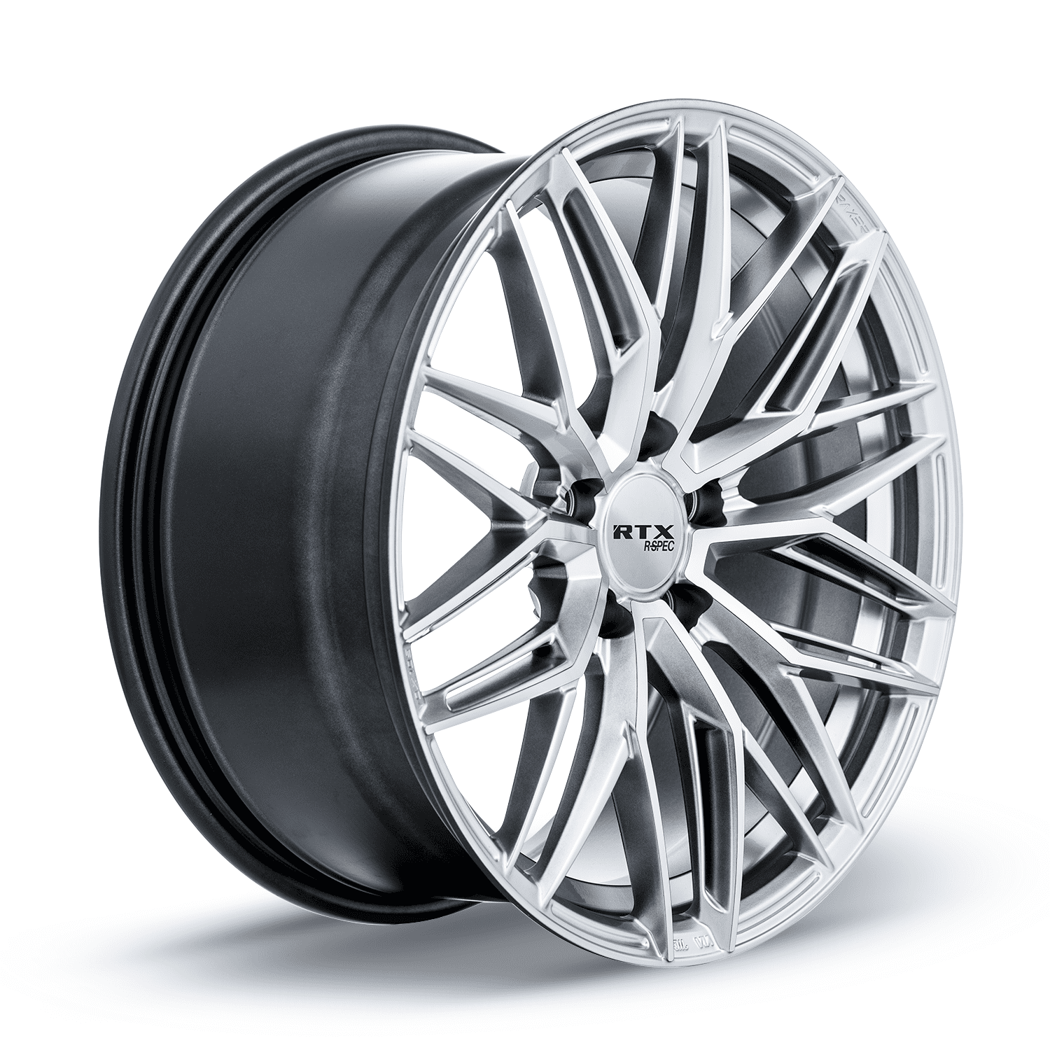 RTX SW20 18x8.5 5x112 ET45 CB66.6 Silver Machined Wheel