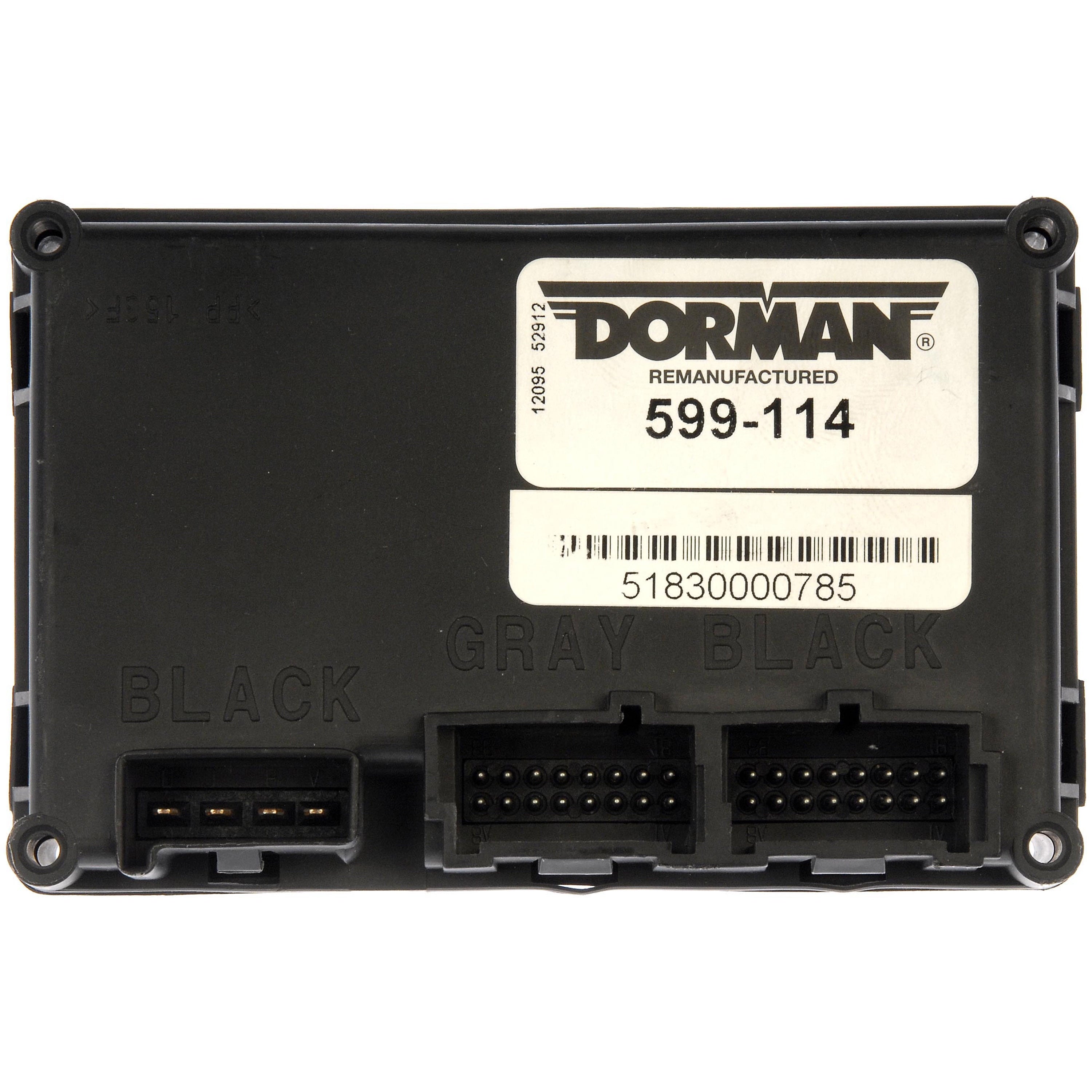 Dorman 599-114 Remanufactured Transfer Case Control Module for Specific Chevrolet / GMC Models