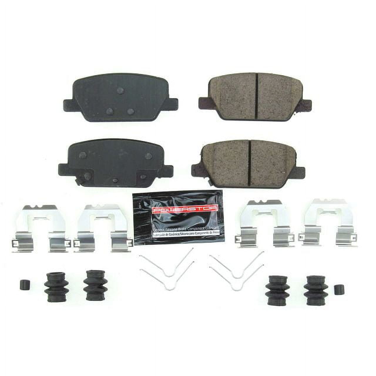Power Stop Rear Z23 Evolution Carbon-Fiber Ceramic Brake Pads Z23-2199