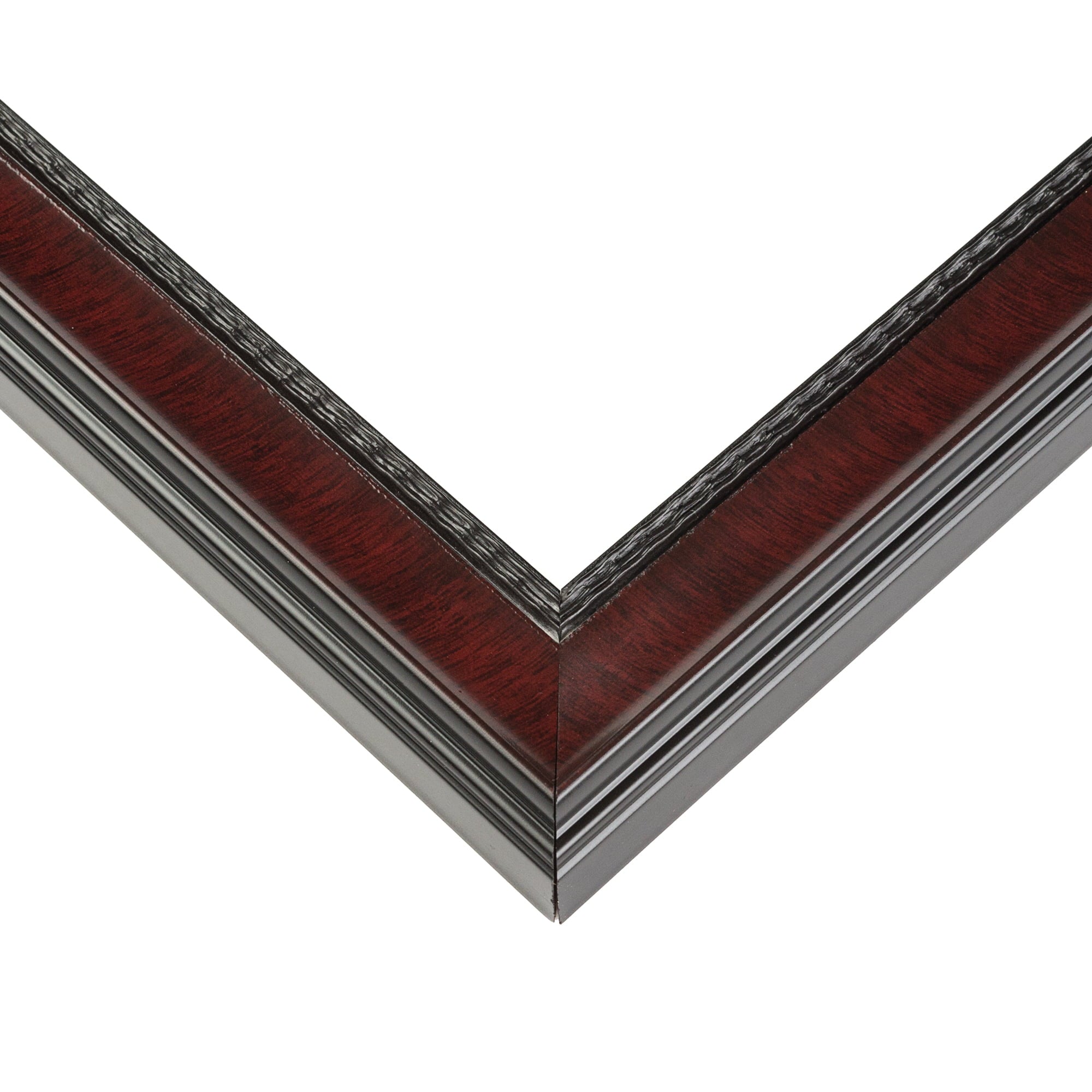 40x28 Bronze Brown Real Wood Picture Frame Width 1.25 inches | Interior Frame Depth 0.75 inches |