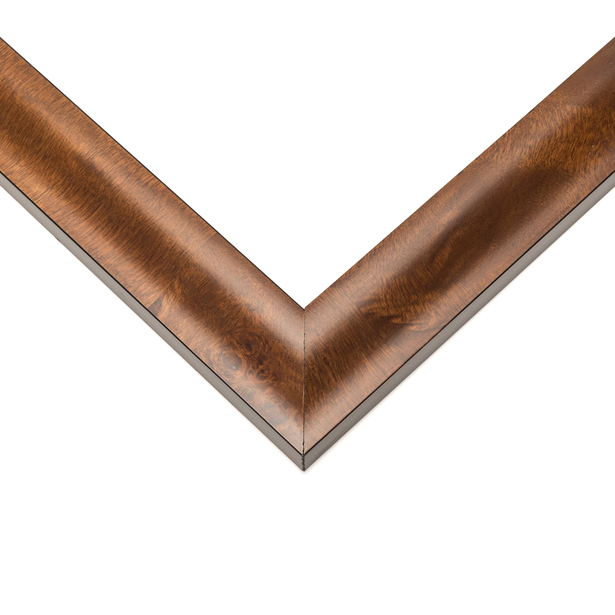 40x28 Bronze Brown Real Wood Picture Frame Width 1.25 inches | Interior Frame Depth 0.75 inches |