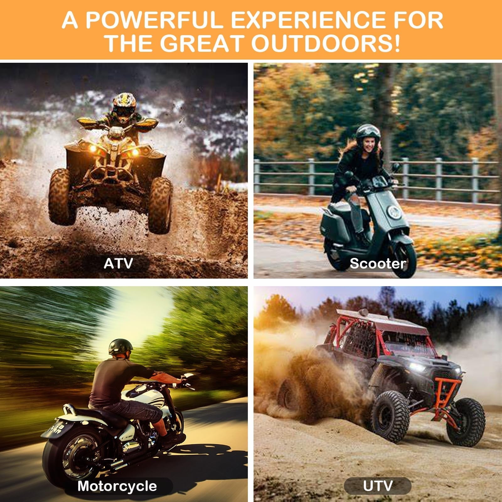 Anlibatt YTX14-BS Motorcycle Battery 12V 12Ah 200CCA Rechargeable Sealed Batteries Powersport Replacement for ATV, Scooter, Jet ski, Dirt Bike