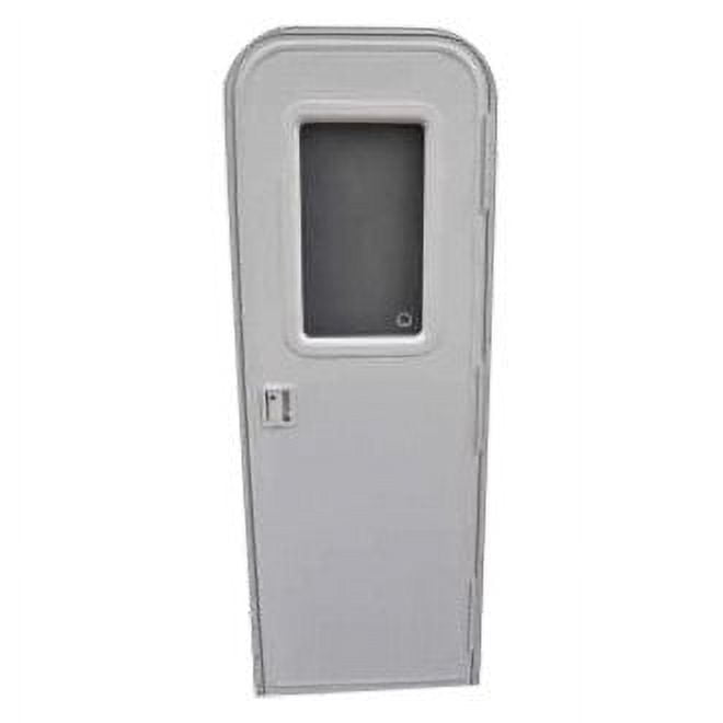 AP Products 015-217709 RV Radius Entrance Door - 26 x 72, Polar White