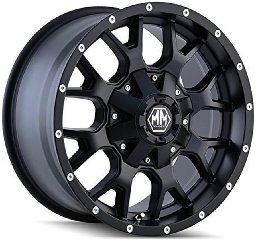 Mayhem Warrior-8015 18X9 6X135/6X139.7 -12Et 106Cb Matte Black
