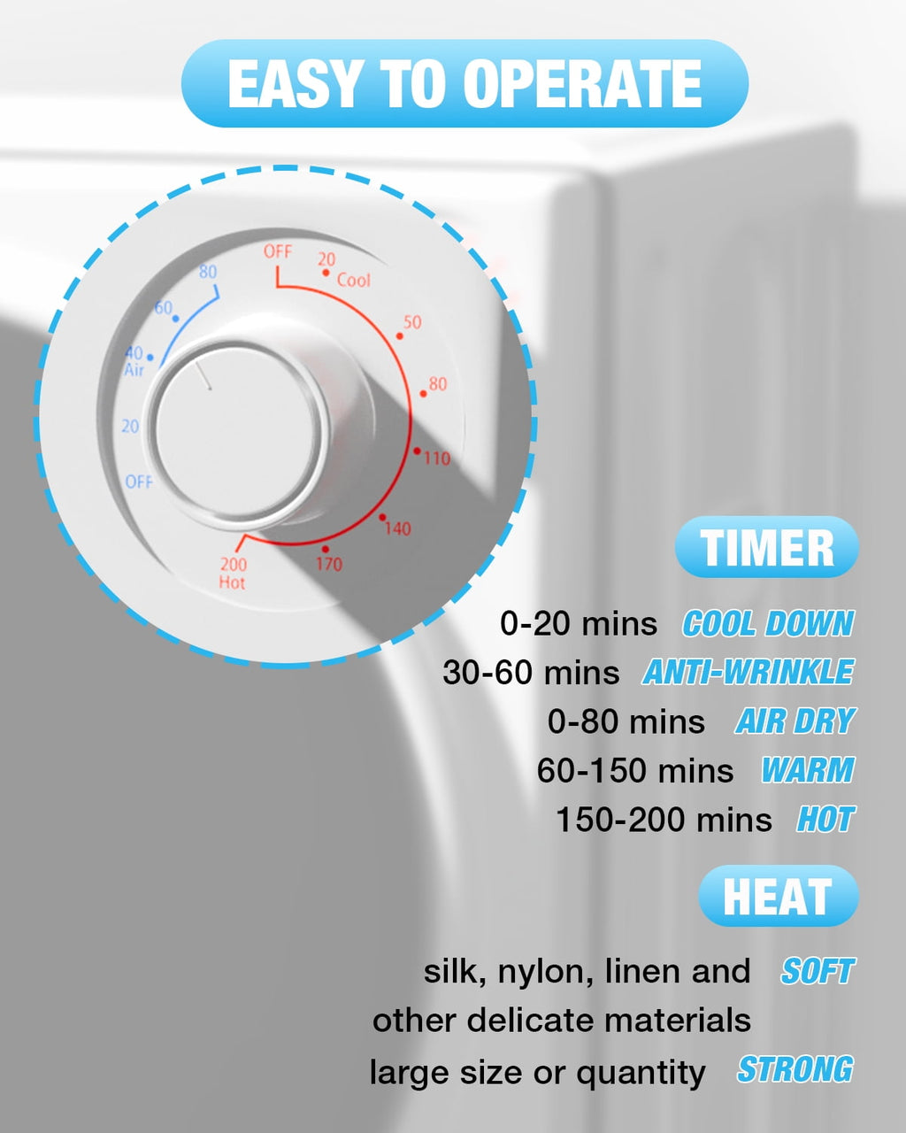 TABU Washer and Dryer Set, 19LBS Fully Automatic Washing Machine & 10LBS Clothes Dryer (White&White)