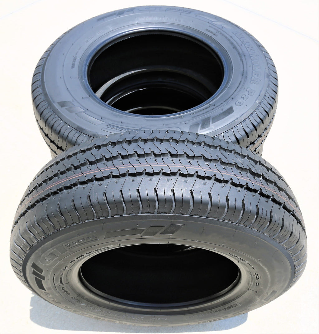 Set of 4 GT Radial Maxmiler Pro 235/65R16 121/119R E 10 Ply Van Commercial Tires