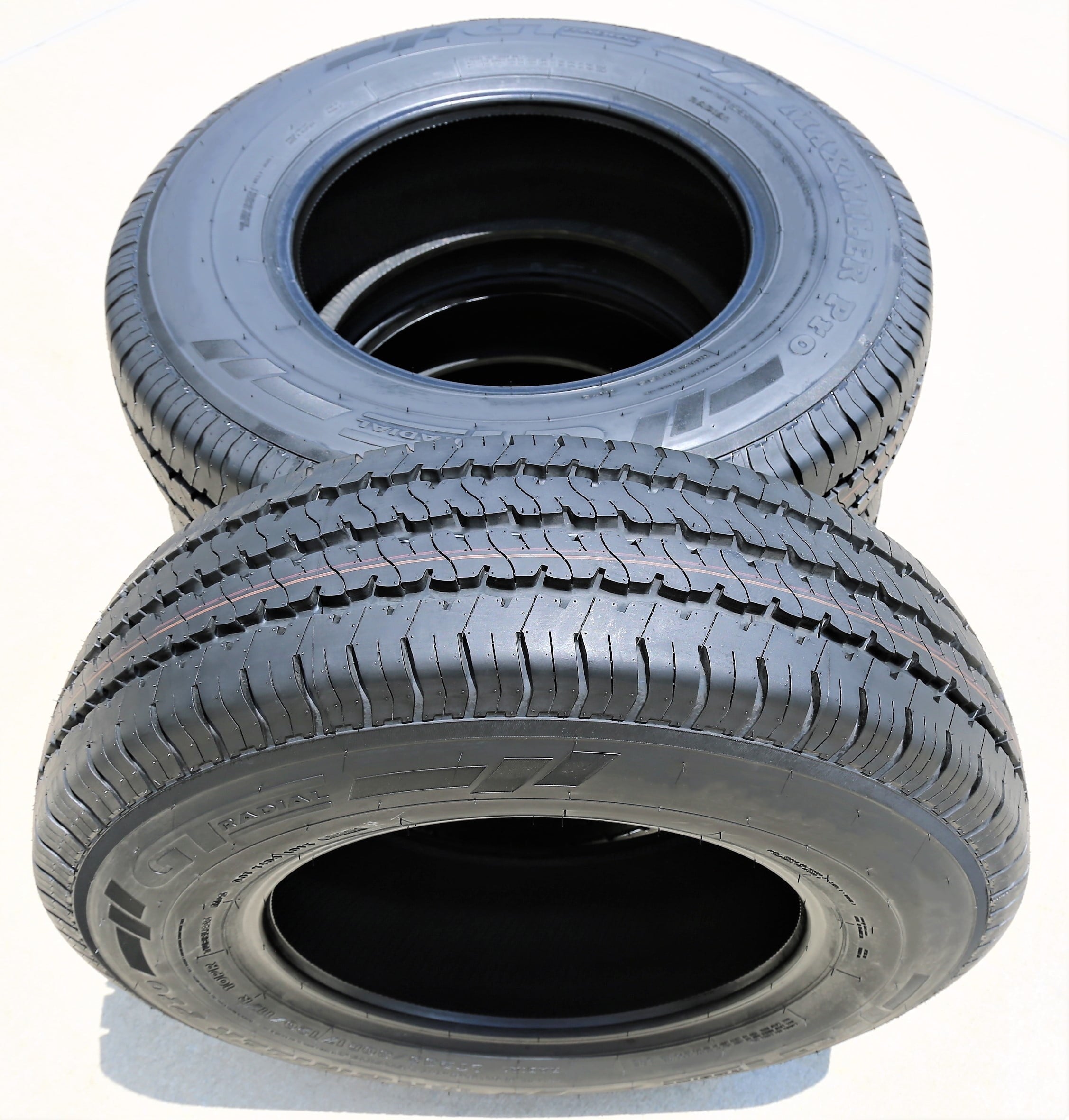 Set of 4 GT Radial Maxmiler Pro 235/65R16 121/119R E 10 Ply Van Commercial Tires