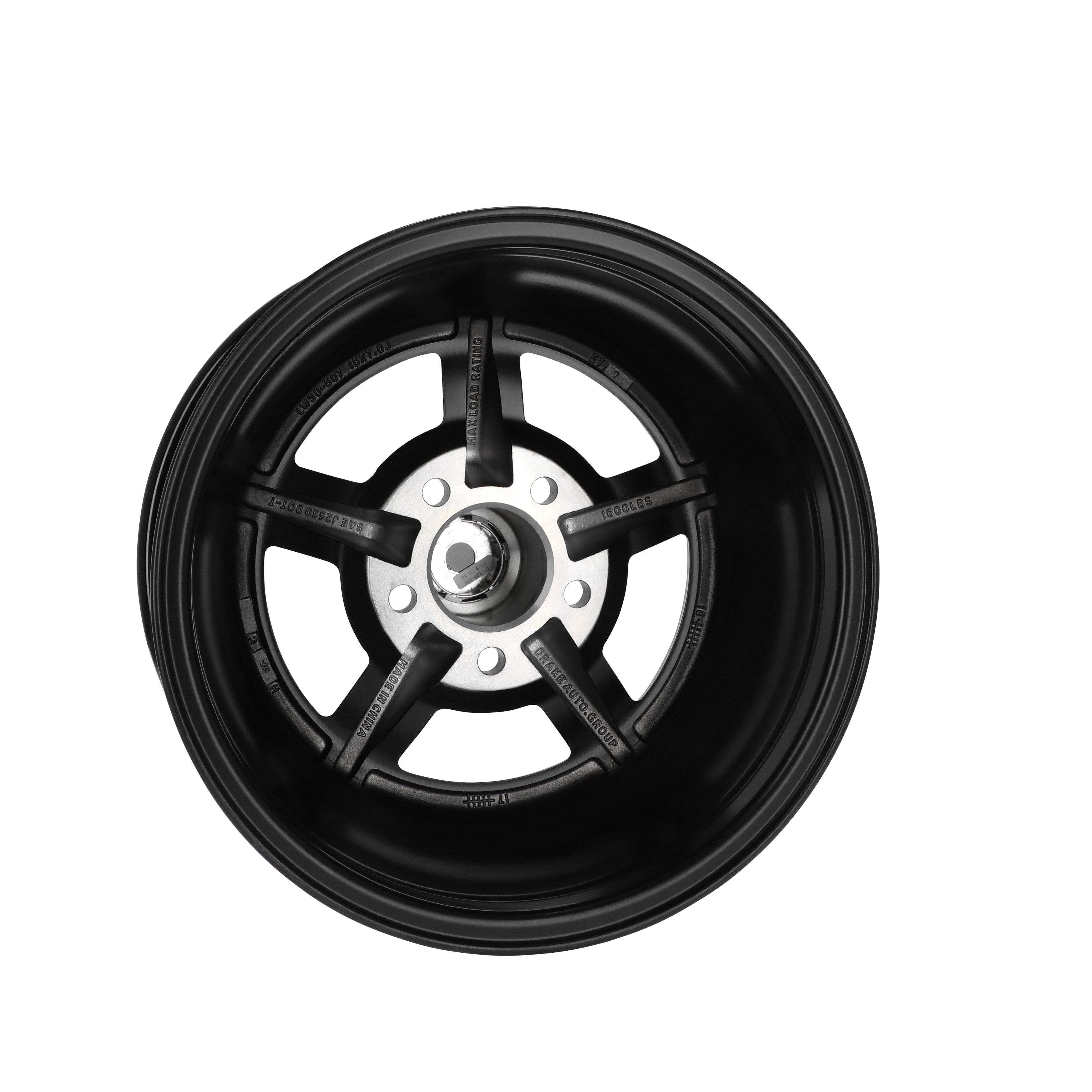 Legendary Wheels Magstar II - 15 x 7 in. - 5 x 4.5 - 4.25 bs - Gloss Black/Machined