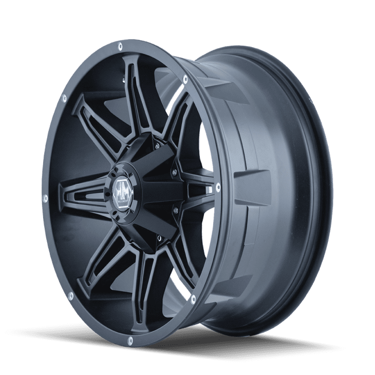 Mayhem Rampage-8090 17X9 6X135/6X139.7 18Et 106Cb Matte Black