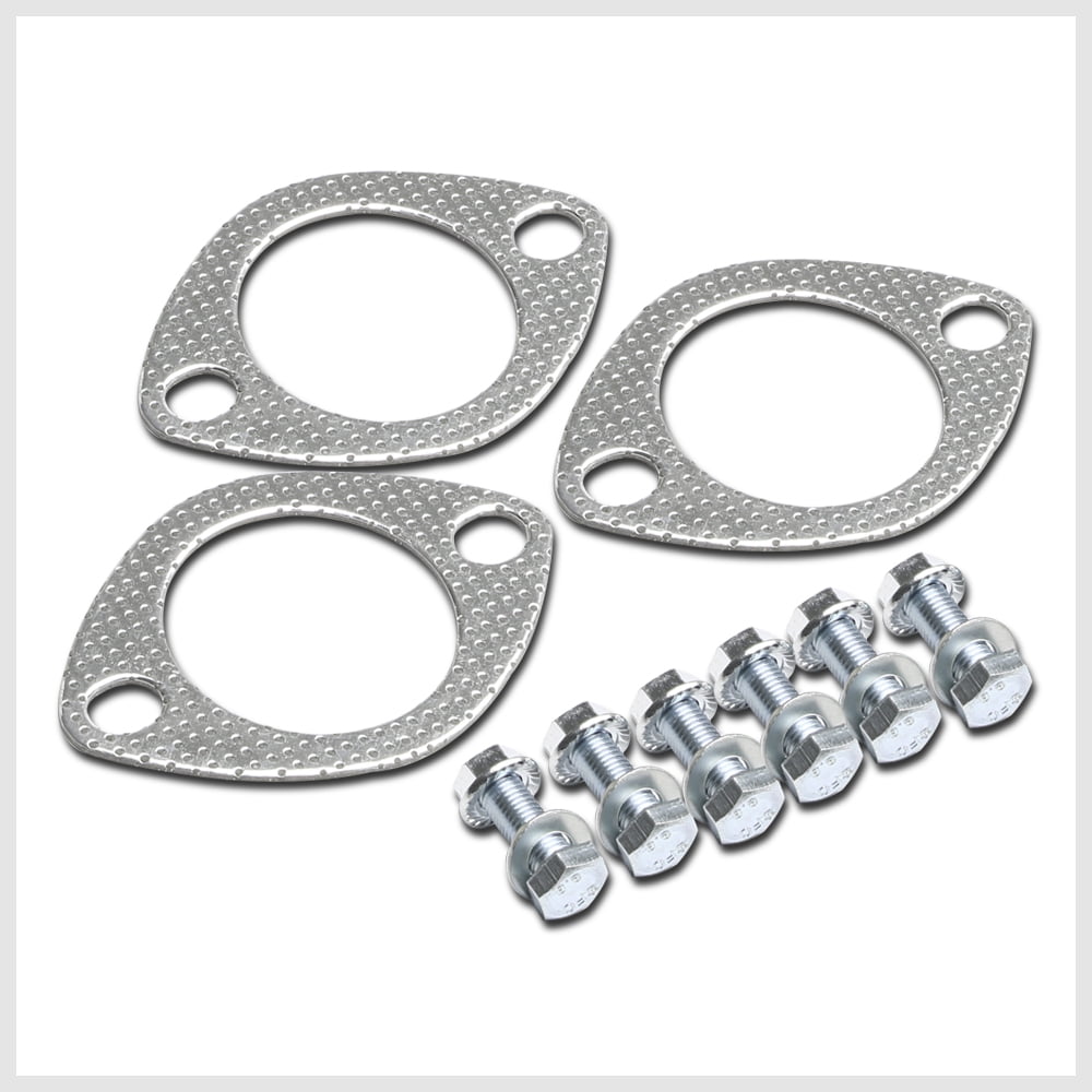 DNA Motoring For 00-04 Ford Focus ZX3 ZX5 Cat-Back Exhaust Muffler w/4.5 Titanium Style Tip