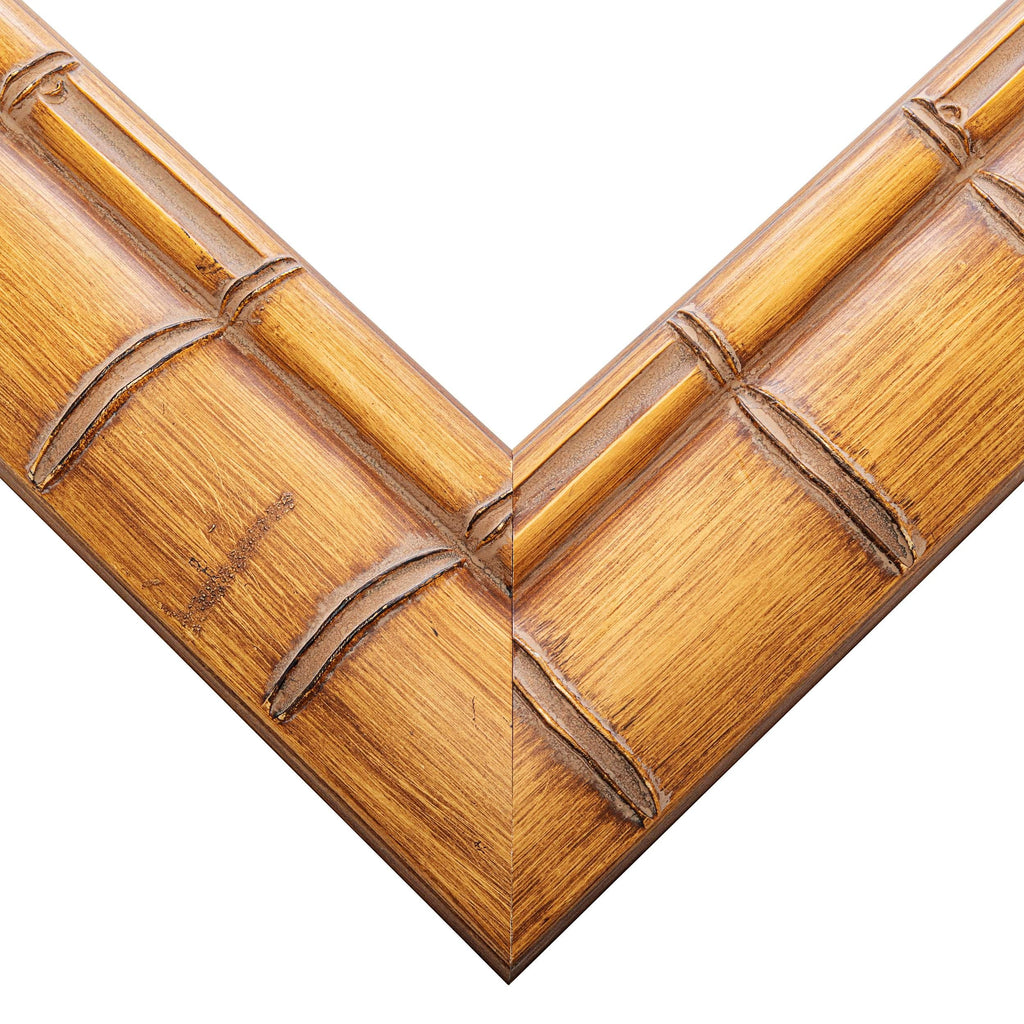 40x28 Bronze Brown Real Wood Picture Frame Width 1.25 inches | Interior Frame Depth 0.75 inches |