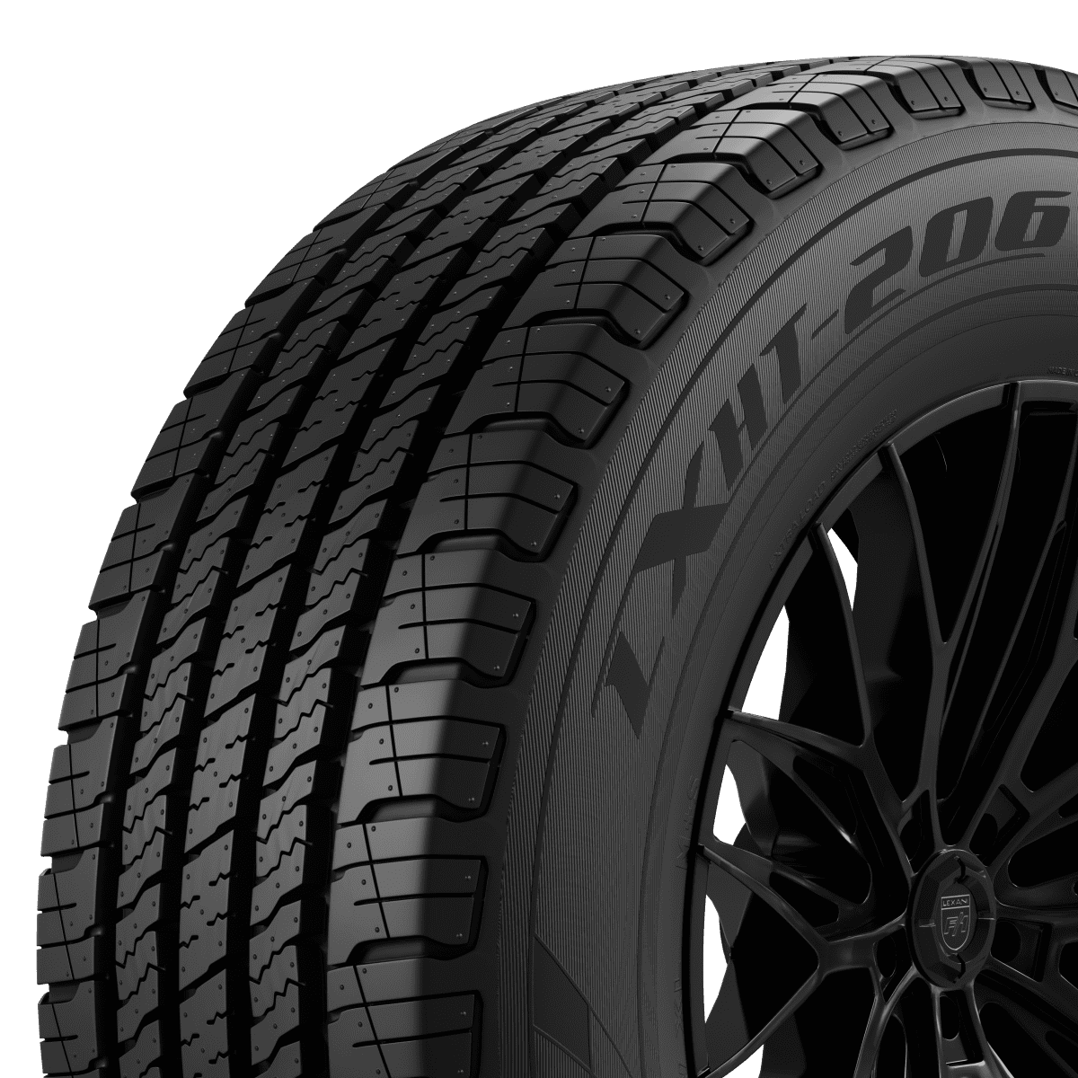 1 Lexani LXHT-206 P 245/65R17 105T SUV/Truck Premium Highway All Season M+S Tire LXST2061765040 / 245/65/17 / 2456517