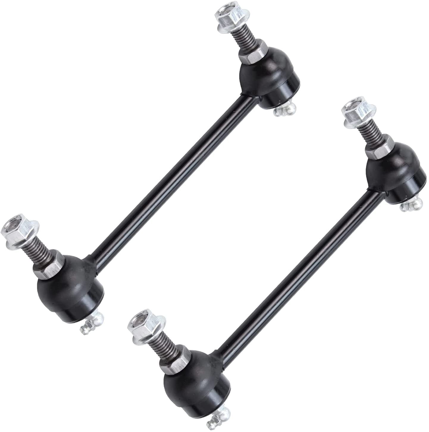 Detroit Axle - 14pc Front Lower Control Arms Ball joints Tierods Sway Bars Replacement for Nissan Pathfinder Infiniti QX4 Fits select: 2003-2004 NISSAN PATHFINDER LE/SE