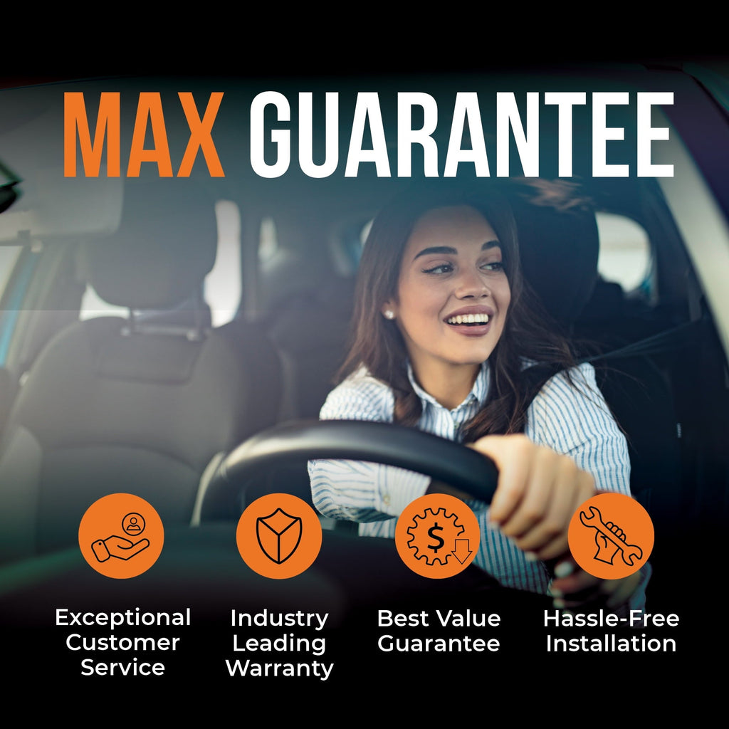Max Advanced Brakes - Brake Kit for 2006 2007 2008 2009 2010 Chevy Impala 2006 2007 Monte Carlo Front and Rear Replacement Disc Brake Rotors and Ceramic Brake Pads