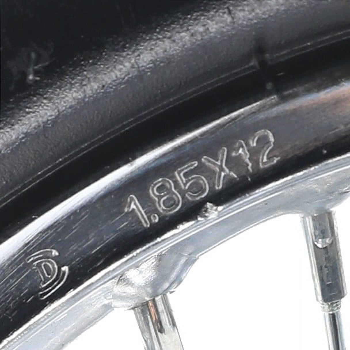14 12 Complete Wheels Combo Front 60/100-14 + Rear 80/100-12 Wheel Rim 12mm Bearing + 420 Sprocket + Disc Brake Assembly for Dirt Pit Bike SSR Apollo Coolster 110cc 125cc XR70 KX65