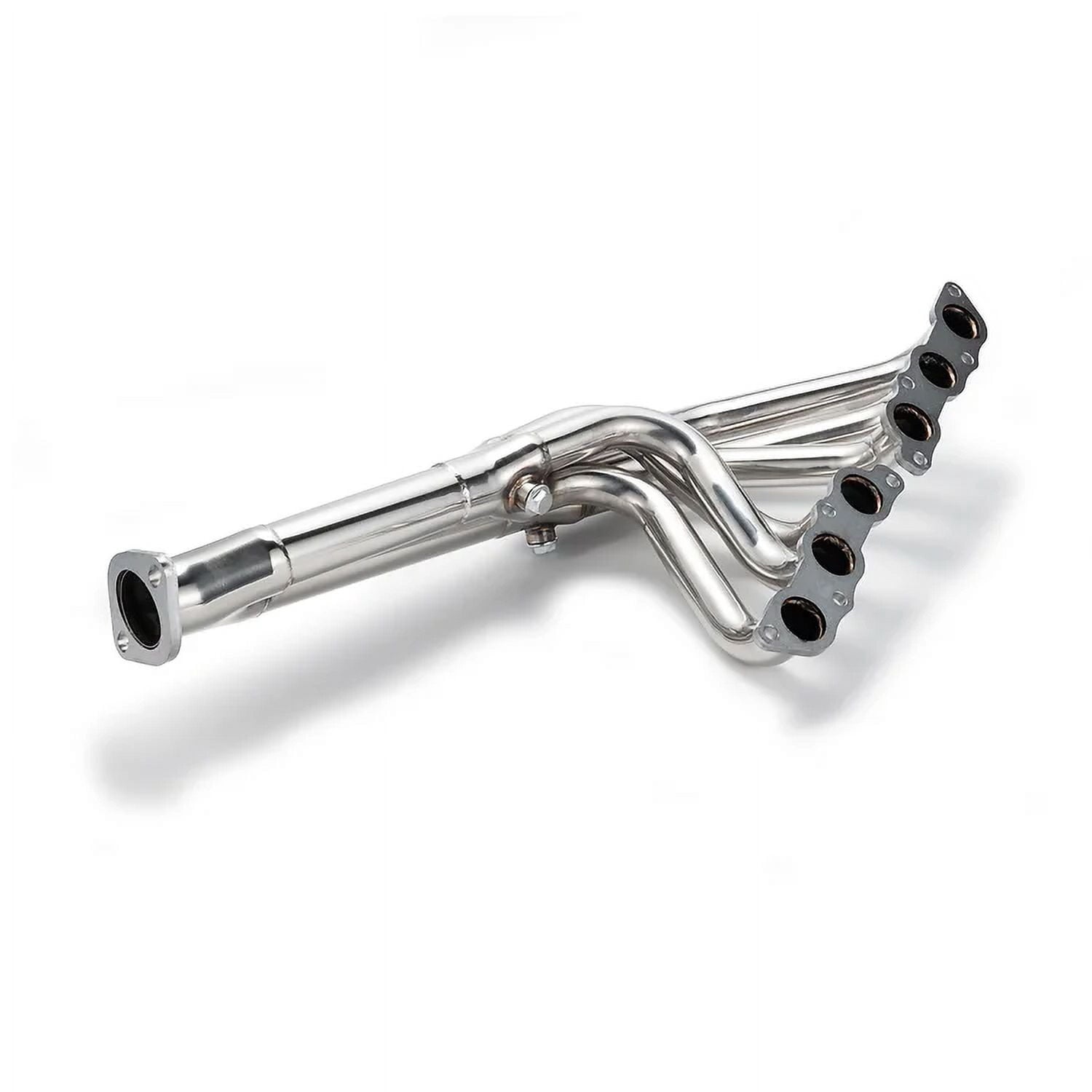 FUDA Exhaust Header for 1993-1998 Toyota Supra 3.0L Non-Turbo, Polished, 1 Pack