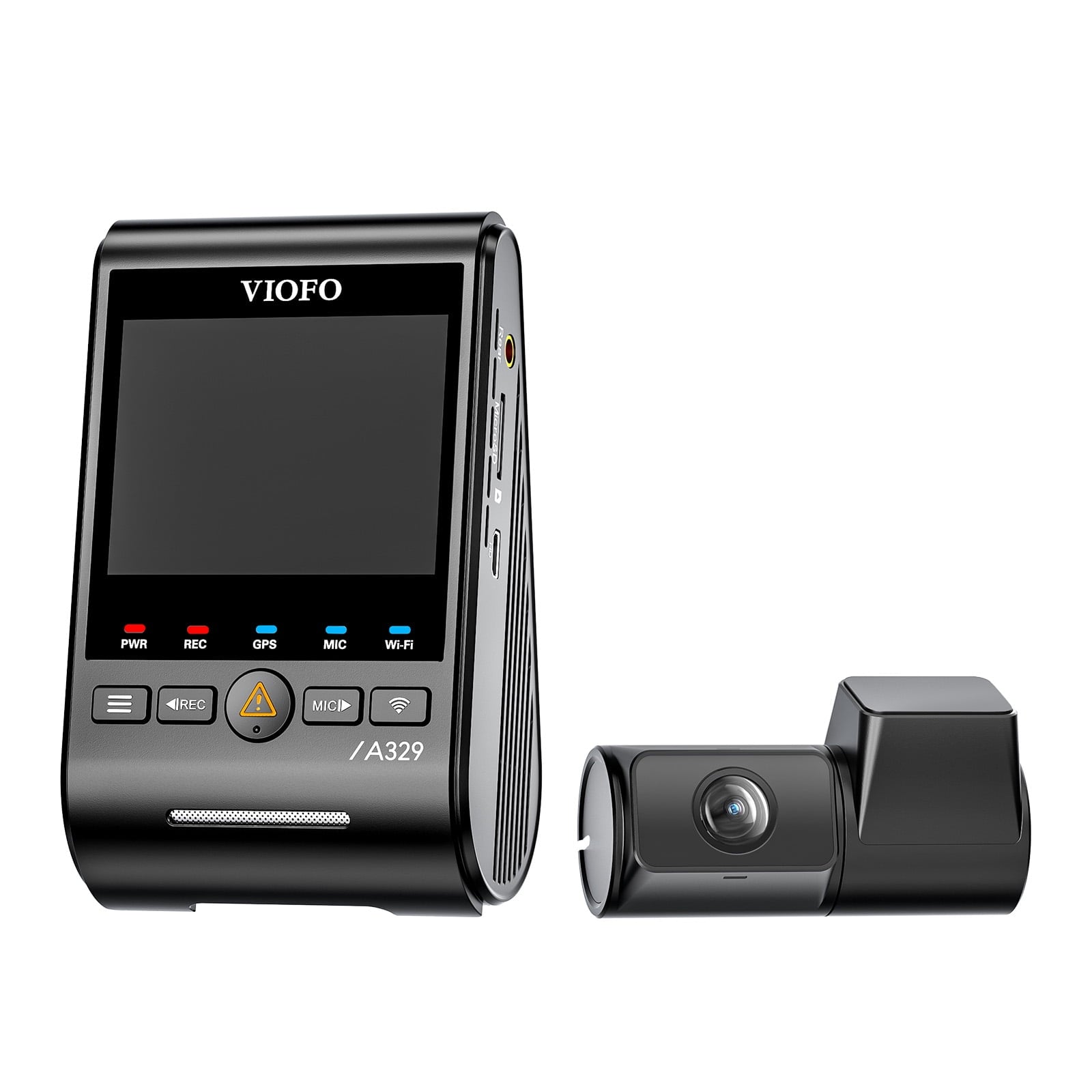 VIOFO A329 2CH First 4K 60FPS Front and 2K Rear Wi-Fi 6 Dash Cam HDR with Sony STARVIS 2 Sensors Support SSD Storage
