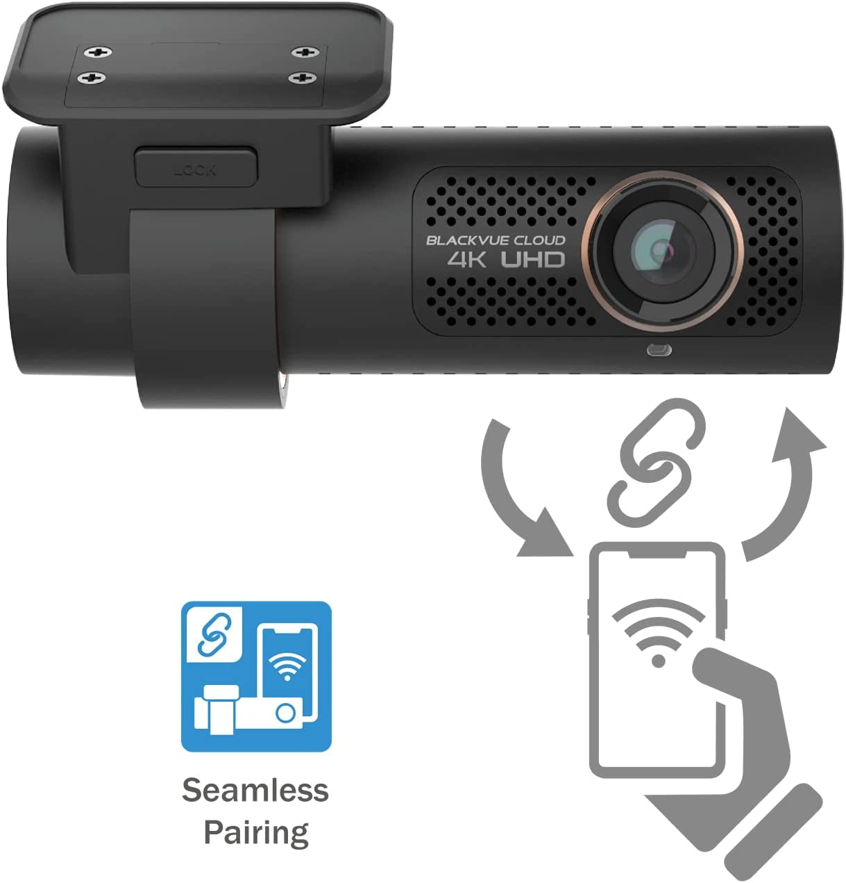 BlackVue DR900X-2CH Plus with 256GB Microsd Card LTE and Mobile Hotspot via LTE Module 1.79 lb
