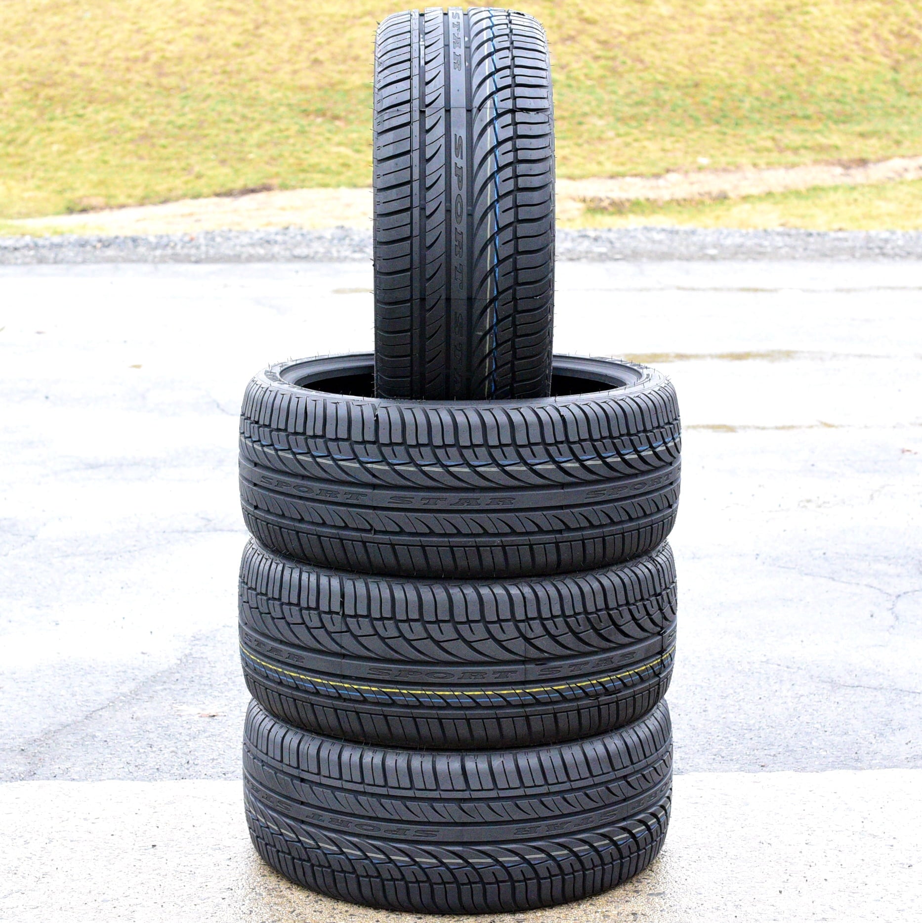 Set of 4 Fullway HP108 235/45ZR19 235/45R19 99W XL High Performance a/s All Season Tires