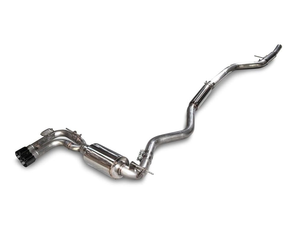 AWE Tuning BMW F3X 28i / 30i Touring Edition Axle-Back Exhaust with Black Tips
