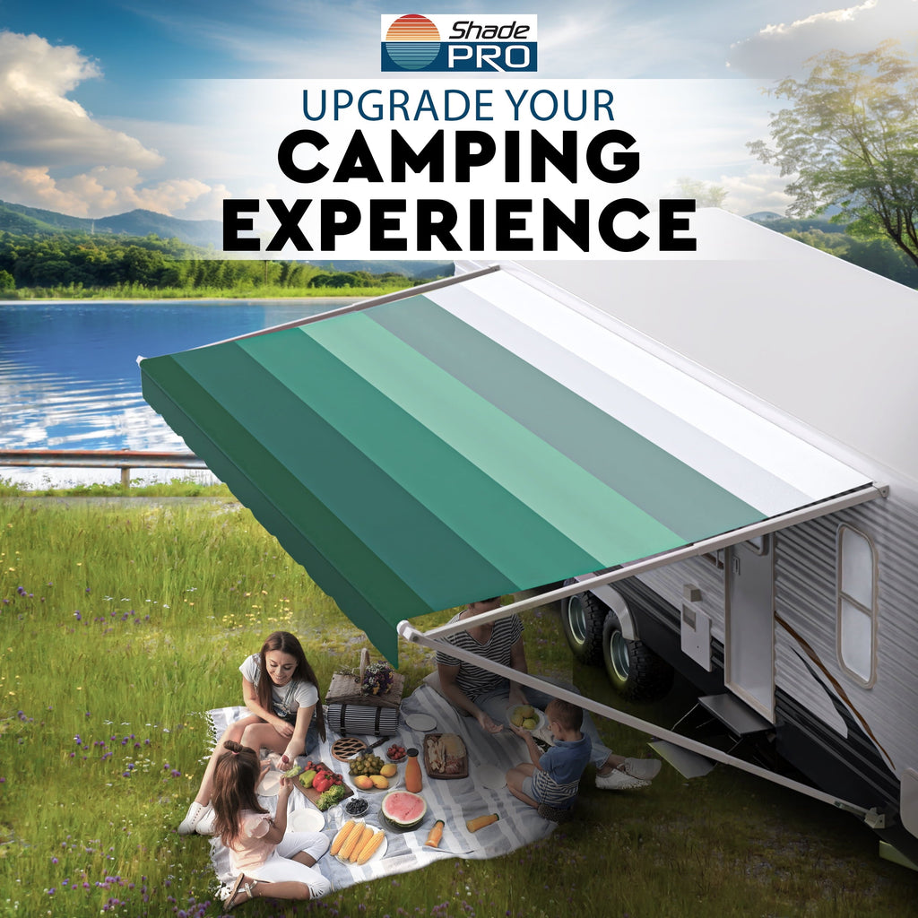 ShadePro Heavy Duty Vinyl RV Awning Fabric Replacement