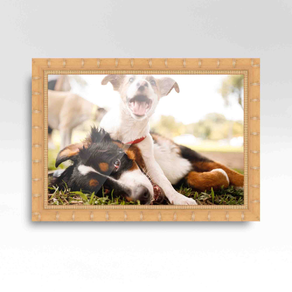 40x28 Bronze Brown Real Wood Picture Frame Width 1.25 inches | Interior Frame Depth 0.75 inches |