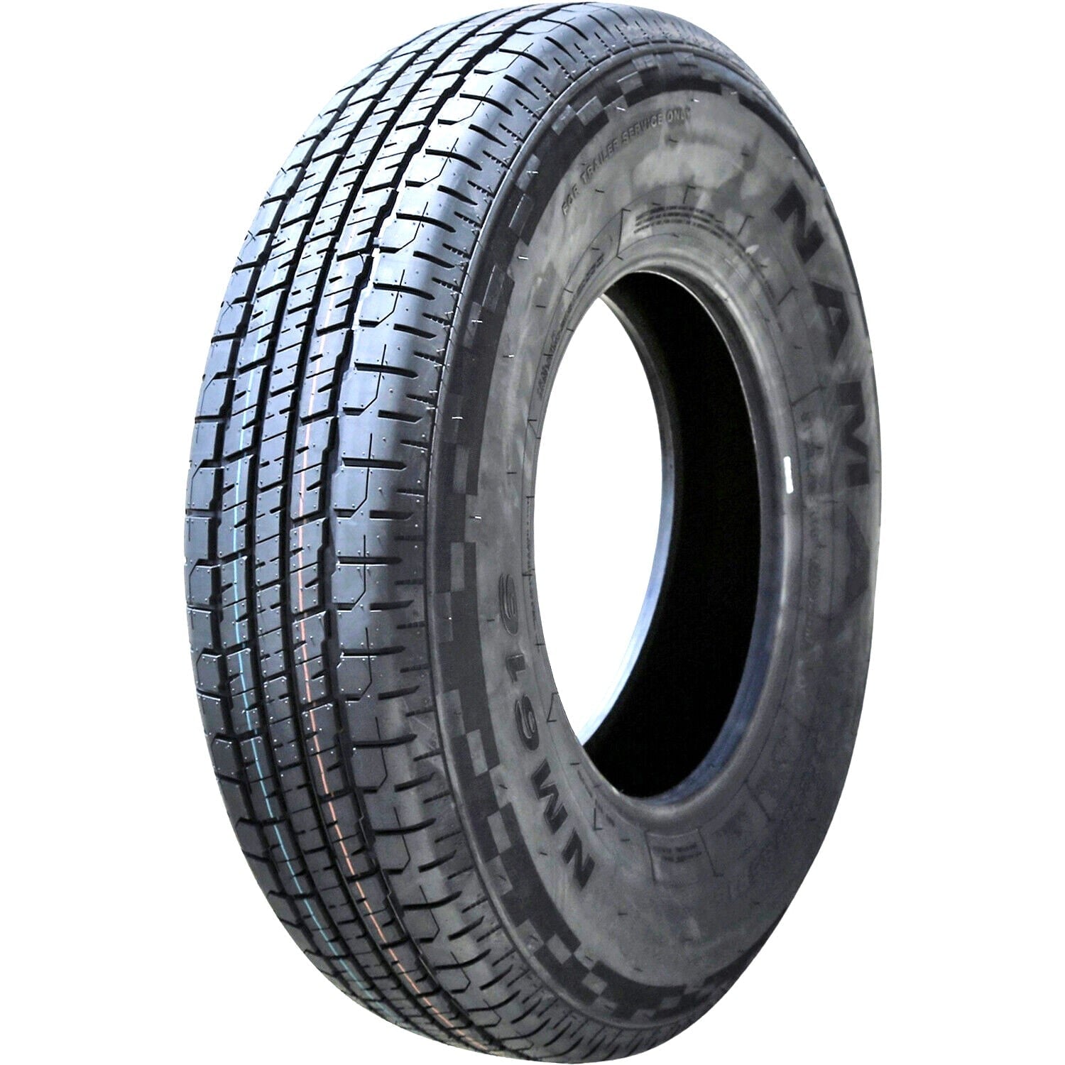 Set of 4 (FOUR) Nama NM616 Semi-Steel ST 205/75R14 Load D 8 Ply Trailer Tires