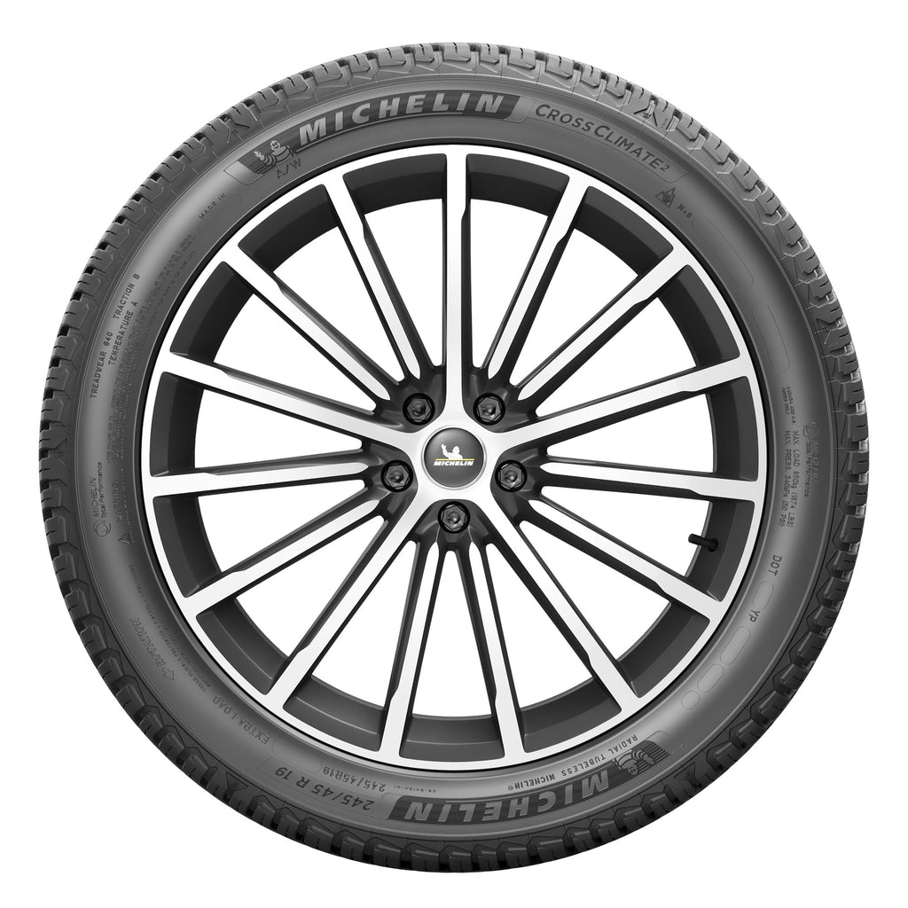 Michelin CrossClimate2 All-Season 255/45R19/XL 104V Tire