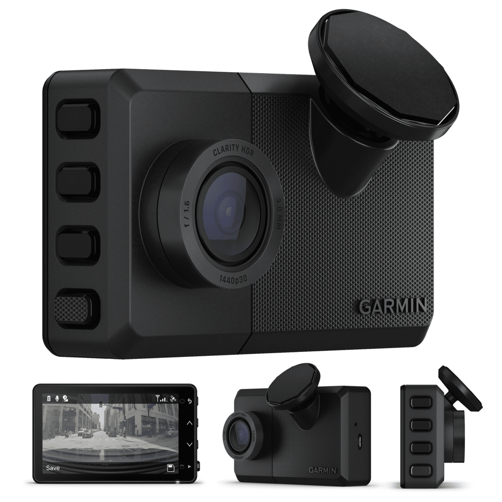 Garmin Dash Cam™ Live, 24/7 Live View, Always-Connected Dash Cam