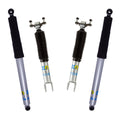 Bilstein Set of Front and Rear B8 5100 Series Shocks Compatible with 2011-2025 Silverado / Sierra 2500 / 3500 HD with 1.5 Front & 0-1 Rear Lift