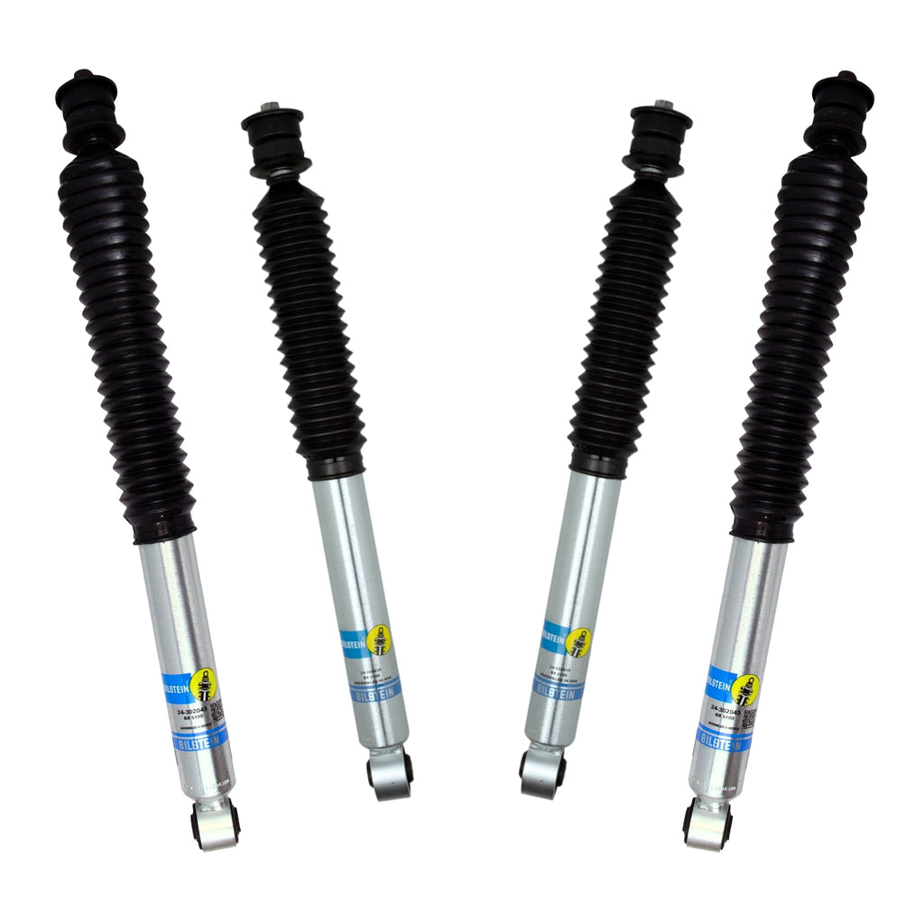 Bilstein Set of Front and Rear B8 5100 Series Shocks Compatible with 2019-2025 RAM 2500 w/o Air Suspension with 2-2.5 Front & 0-1 Rear Lift