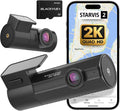 BlackVue Elite 8-2CH Dash Cam – Dual 2K QHD Front & Rear with STARVIS 2, Dual HDR (64GB)