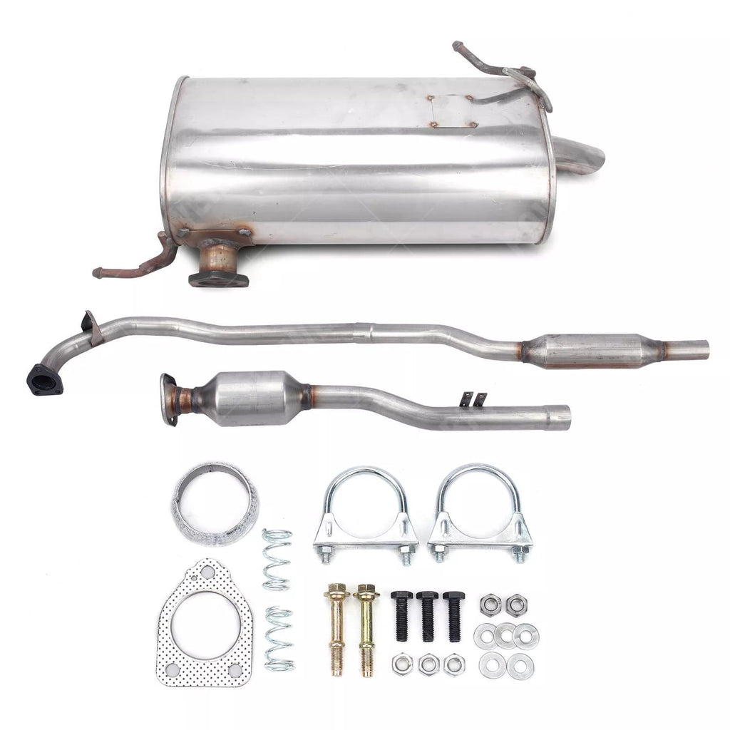 Catalytic Converter Complete Exhaust System with Resonator & Muffler, High Flow Direct Fit Replacement for Mitsubishi Outlander SUV 2.4L 2014-2018 Engine