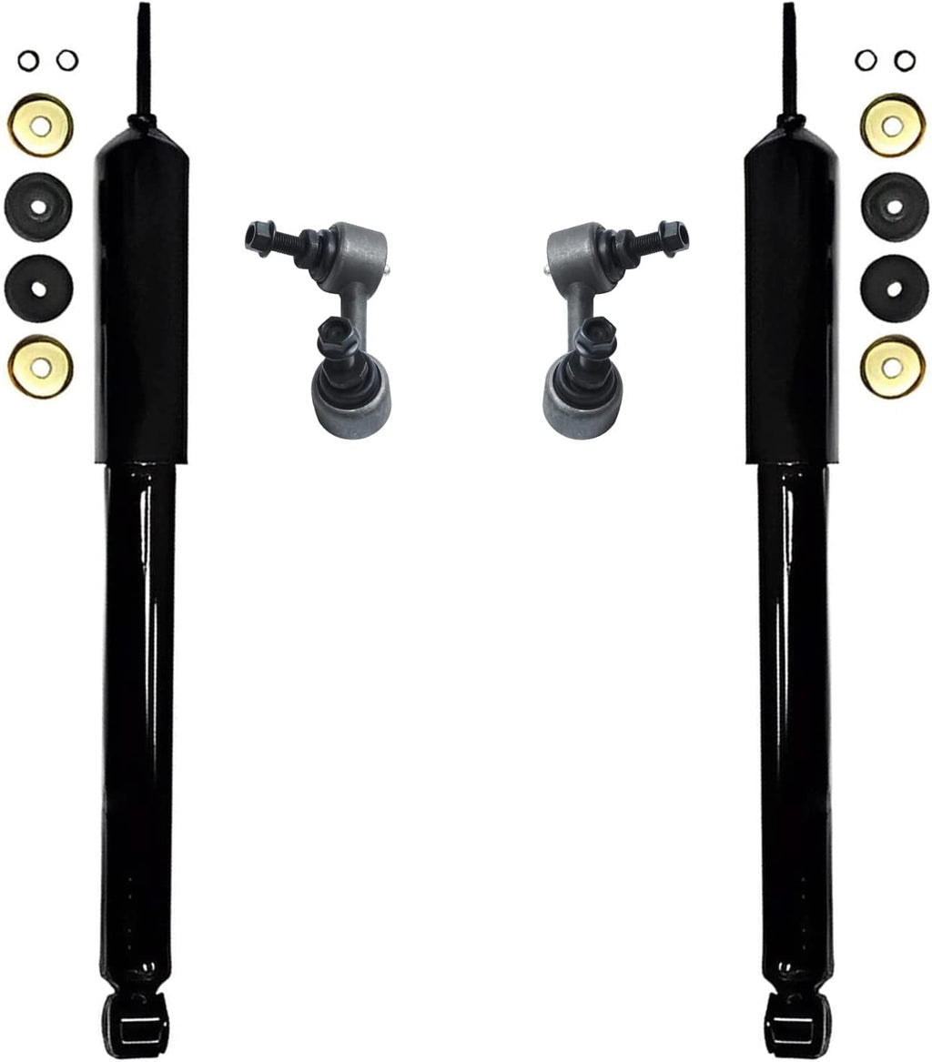 Detroit Axle - Rear Shock Absorbers Sway Bar Links Replacement for 2006-2011 Honda Civic DX EX LX Si - 4pc Set