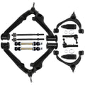 ECCPP 12PCS Front Suspension Kit for 2019 for Chevy Silverado 1500 LD 2015-2020 for Chevy Tahoe Lower Control Arm and Ball Joint Assembly Sway Bar End Link Outer Tie Rod End