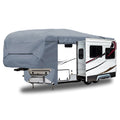 GEARFLAG 5th Wheel RV Cover 5 Layers top fits 24' - 26' with Reinforced Windproof Side-Straps Anti-UV Water-Resistance Heavy Duty for Motorhome Camper