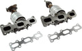 Garage-Pro Front, Firewall and Radiator Side 2-PC Direct-Fit Catalytic Converter Kit Replacement for Ford Explorer, Taurus 2013-2019, Edge 2015-2018 3.5L Firewall Side 46-State Legal