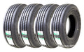 Gremax Heavy Duty All Steel ST 225/75R15 14 Ply 123/1192M 11150 Trailer Tires, Set of 4